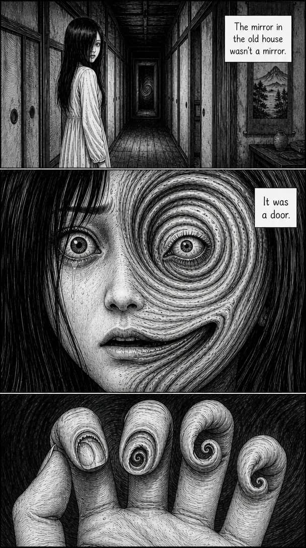 Horror comic style sample from TaleAtelier