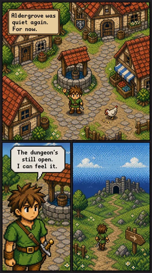 Pixel Art漫画艺术风格