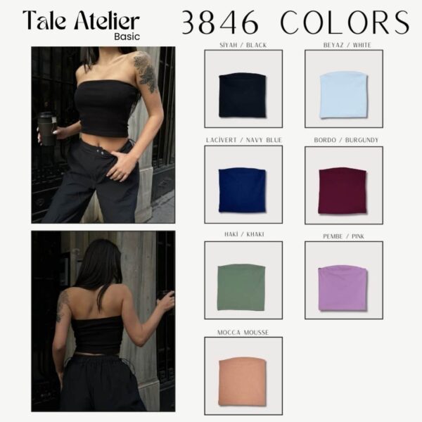 Woman Crop Top 3846 - Image 4