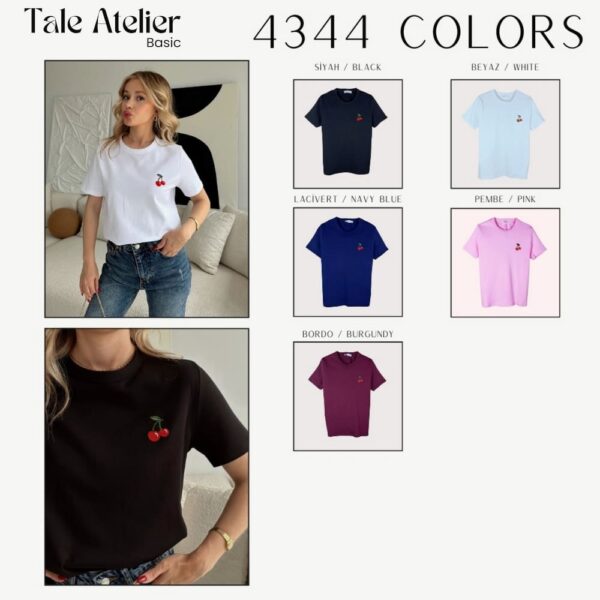 Woman T-Shirt 4344 - Image 4
