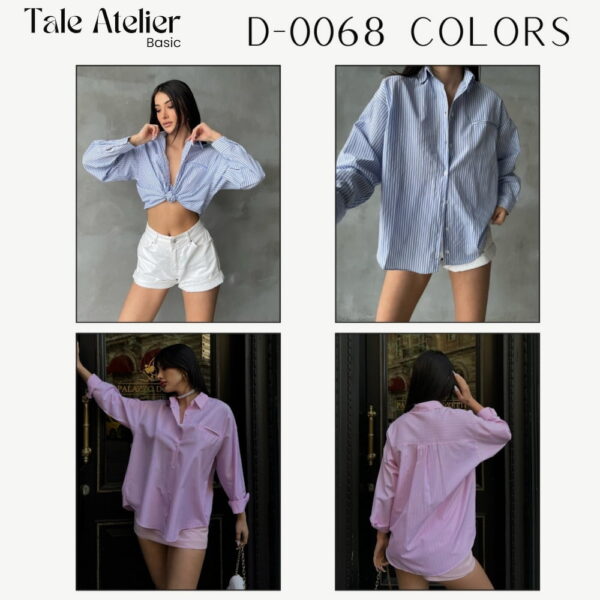 Woman Shirt D-0068 - Image 4
