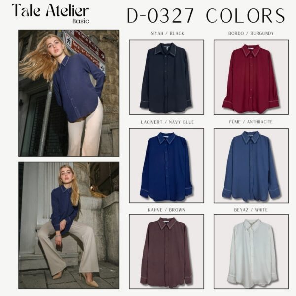Woman Shirt D-0327 - Image 4