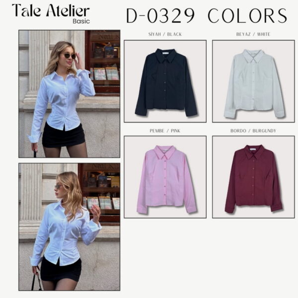 Woman Shirt D-0329 - Image 4