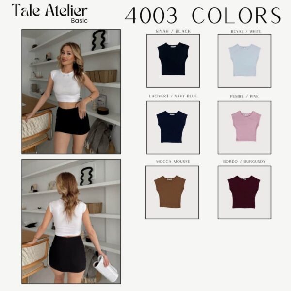 Woman Crop Top 4003 - Image 4