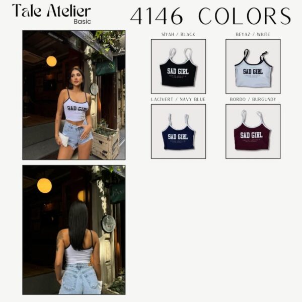 Woman Tank Top 4146 - Image 3