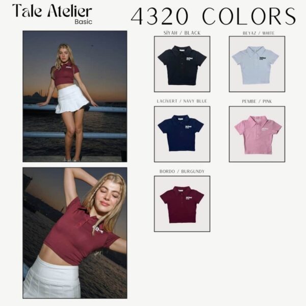 Woman Crop Top 4320 - Image 4