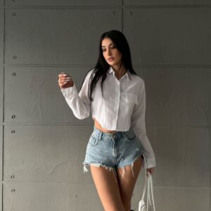 Woman Crop Shirt D-0046