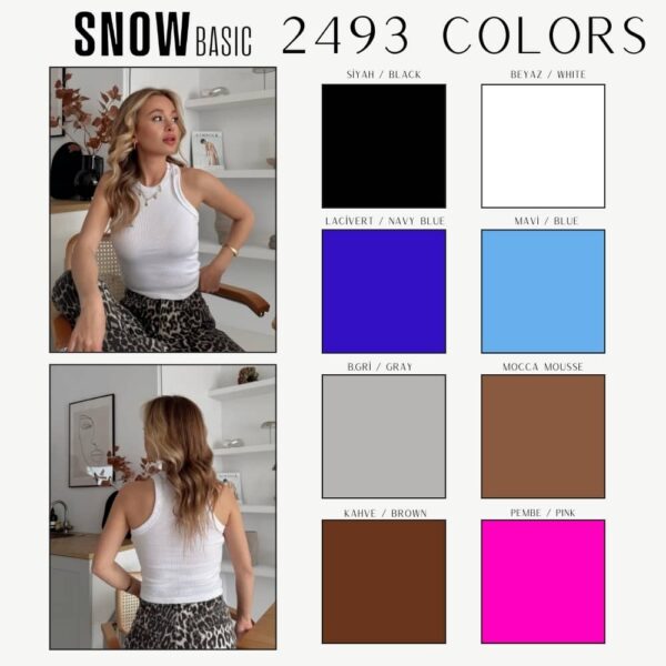 Woman Tank top 2493 - Image 4