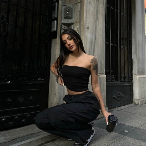 Woman Crop Top 3846 - Image 2