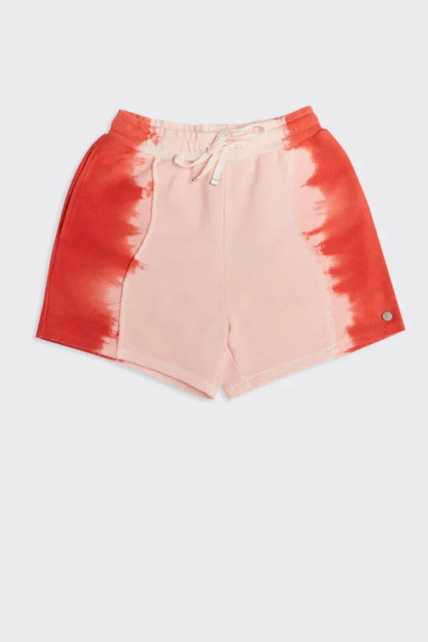 Tie Dye Short – Pink & Red