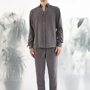 Linen Shirt – Stone