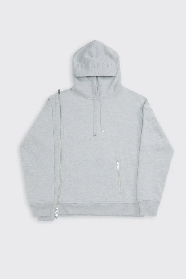 Buller Zip Sweatshirt – Açık Gri - Image 2
