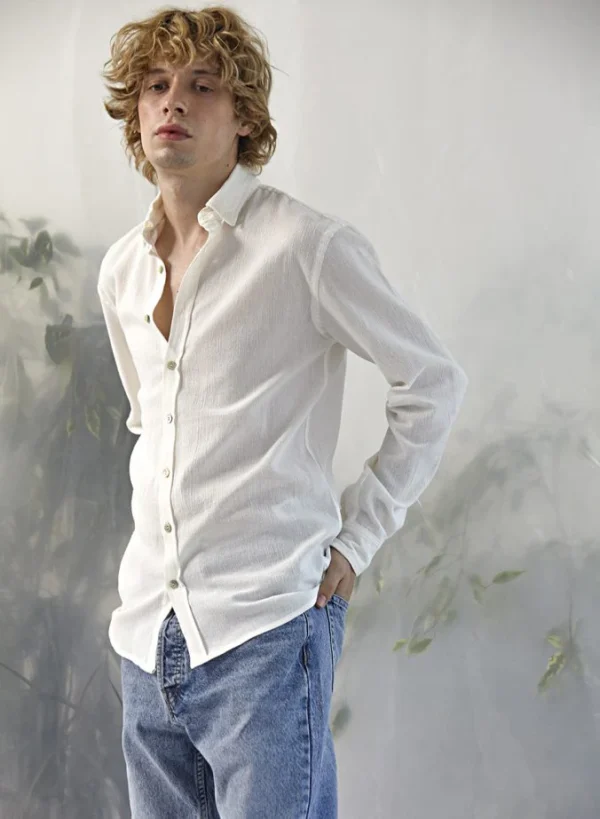 Linen Shirt – White