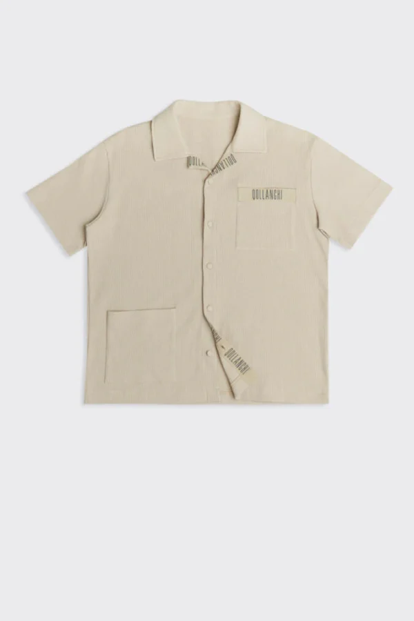Praise Waffle Shirt – Beige