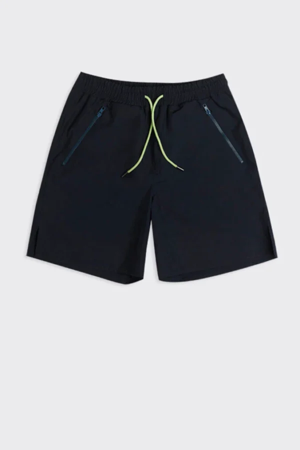 Predatory Zip Short – Navy Blue