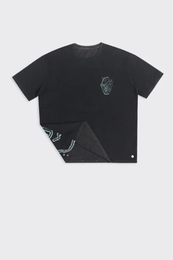 2faces Washed T-Shirt – Black