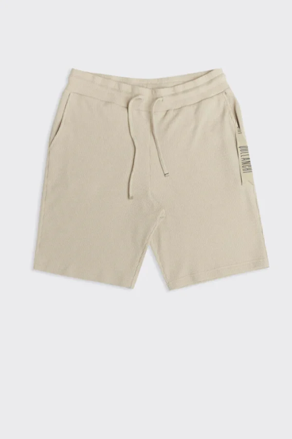 Praise Waffle Shorts – Beige