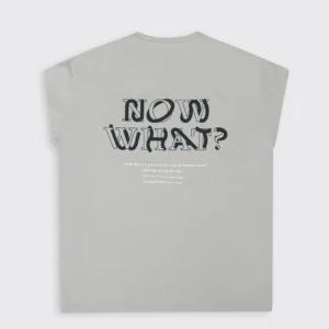 Now What Long Sleeve T-Shirt – Stone