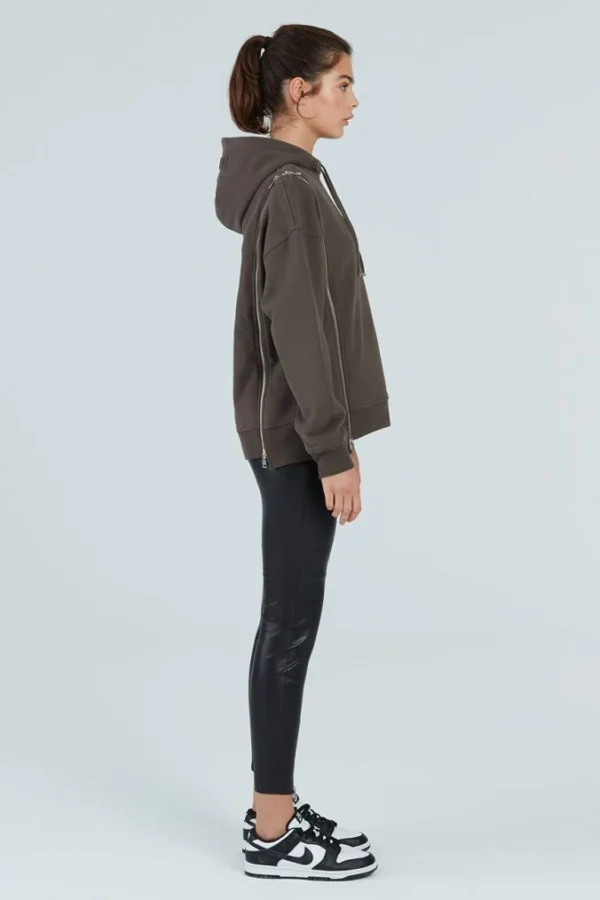 Buller Zip Sweatshirt – Green - Image 2