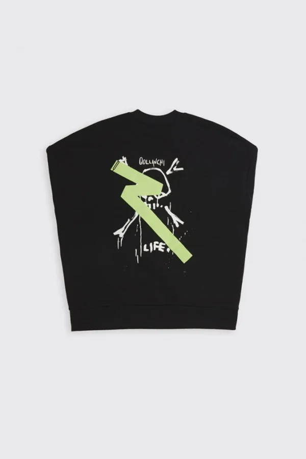 Life 500gsm Sweatshirt – Black - Image 2