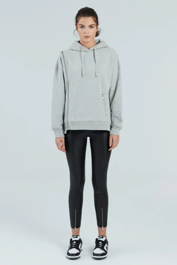 Buller Zip Sweatshirt – Açık Gri