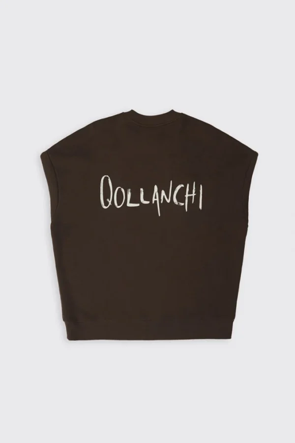 Bracken 500gsm Sweatshirt – Dark Brown - Image 2