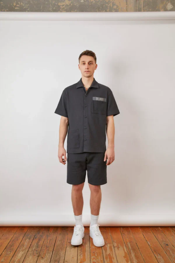 Praise Waffle Shorts – Antrasit - Image 2