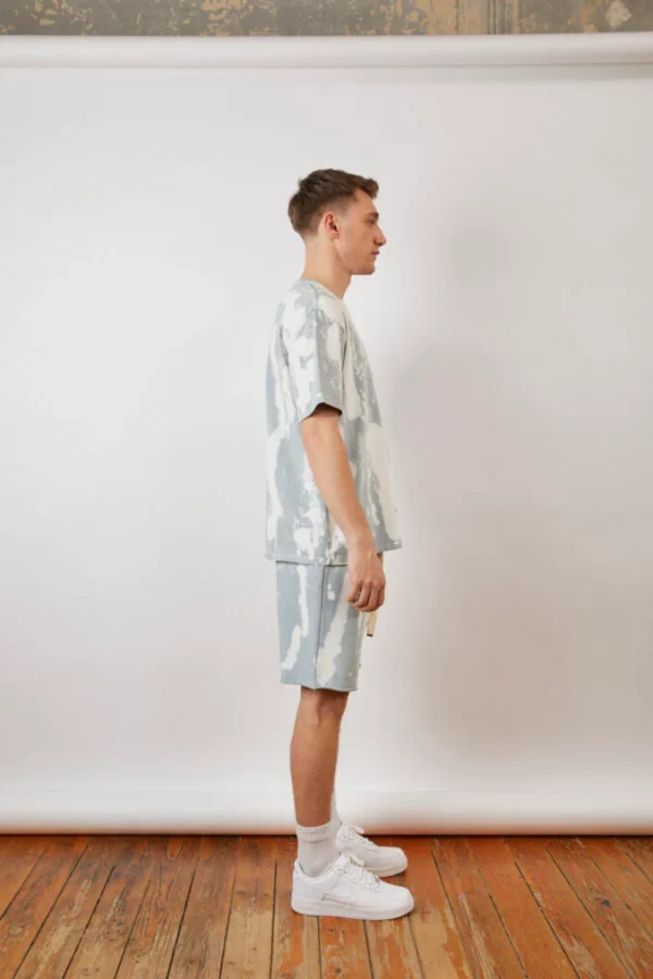 Tie Dye T-Shirt – Chambray Blue - Image 3