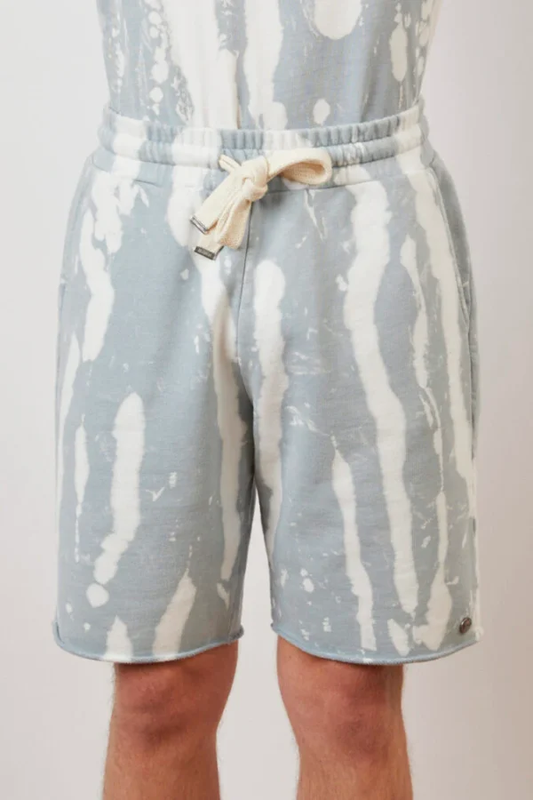 Tie Dye Shorts – Chambray Blue - Image 3
