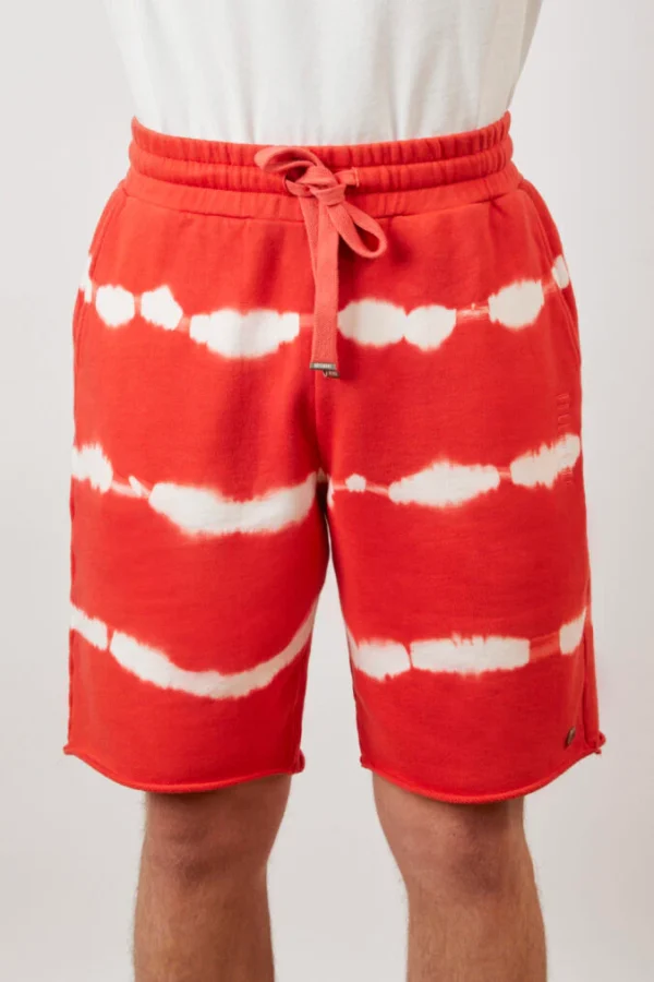 Tie Dye Shorts – Red - Image 3