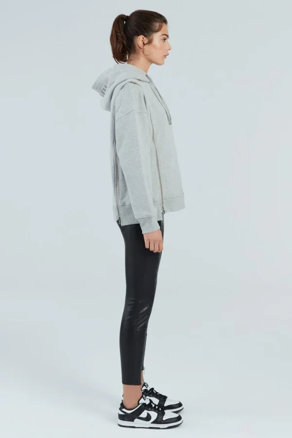 Buller Zip Sweatshirt – Açık Gri - Image 4