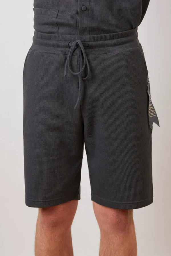 Praise Waffle Shorts – Antrasit - Image 3