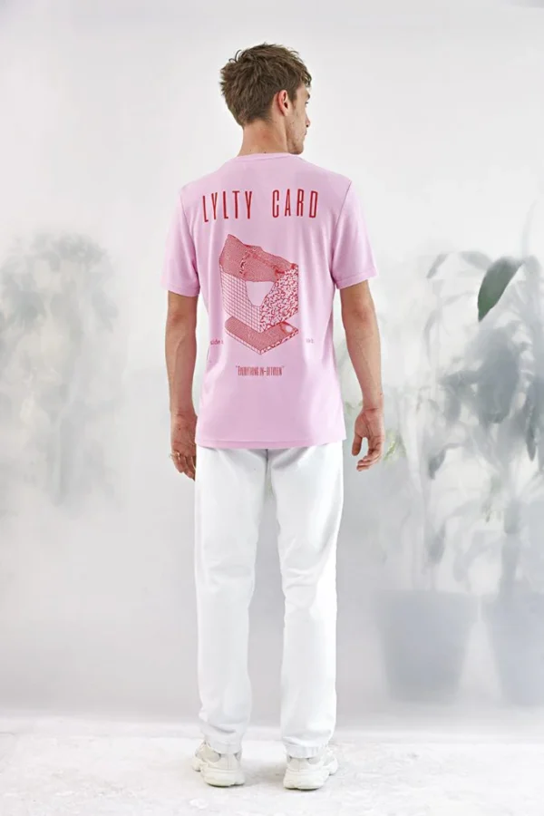 Layer T-shirt – Pink - Image 4