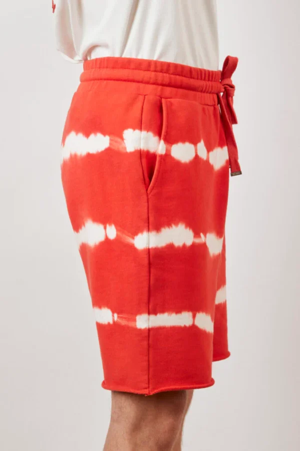 Tie Dye Shorts – Red - Image 4