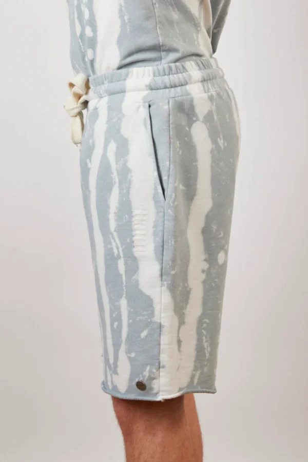 Tie Dye Shorts – Chambray Blue - Image 4