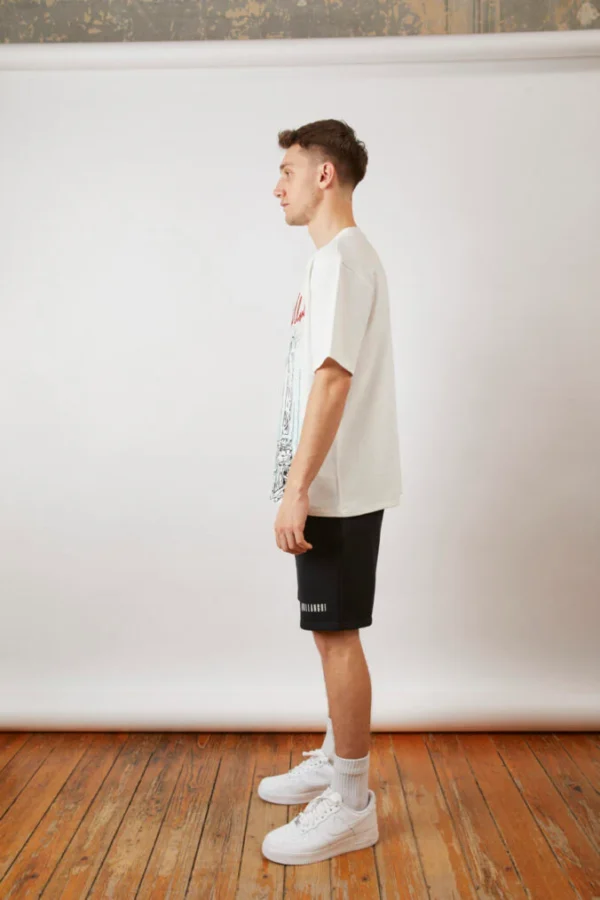 Heaven Washed T-Shirt – Off White - Image 4