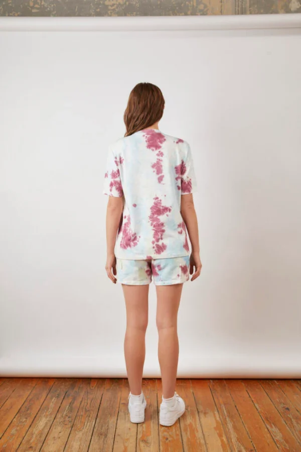 Tie Dye Vatkalı T-Shirt – Colours - Image 6