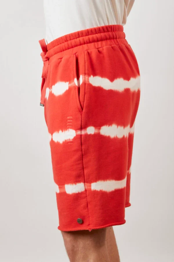 Tie Dye Shorts – Red - Image 5