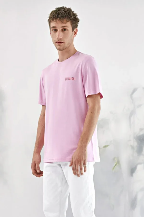 Layer T-shirt – Pink - Image 5