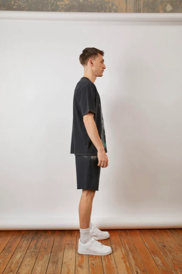 Heaven Washed T-Shirt – Black - Image 5