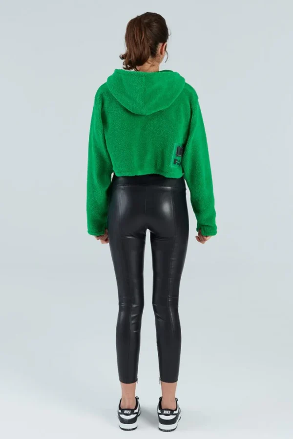 Bee Teddy Sweatshirt – Green - Image 7