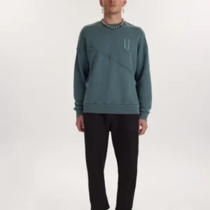 Faces Oversize Washed Sweatshirt - Washed Stone