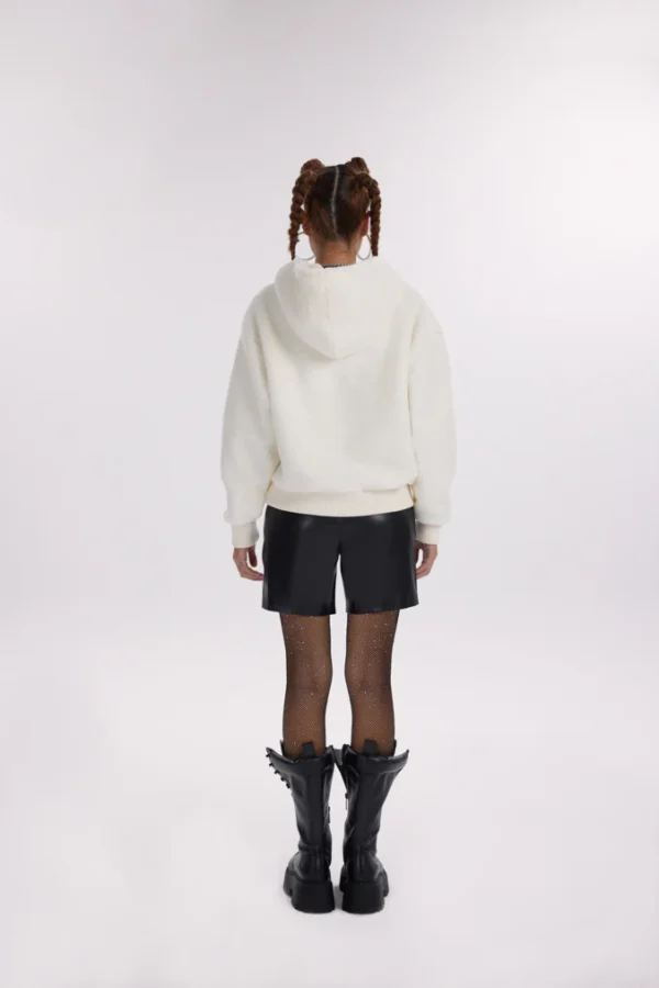 Clifford Fleece Half-Zip Jacket - Off-white - Image 3