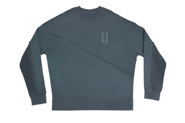 Faces Oversize Washed Sweatshirt - Washed Stone - Image 4