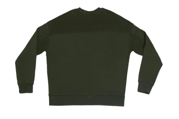 Faces Oversize Washed Sweatshirt - Washed Green - Image 5