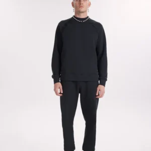 Ouli Oversize Reglan Sweatshirt - Space Black