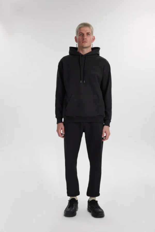 Vasquez Oversize Hoodie - Space Black