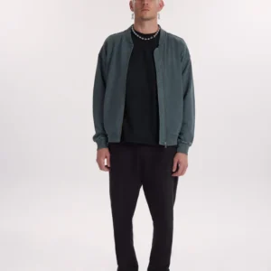 Virtus Bomber Zipper - Washed Green