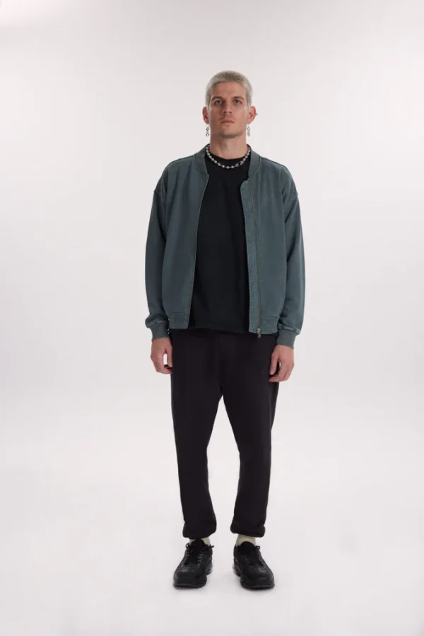 Virtus Bomber Zipper - Washed Green