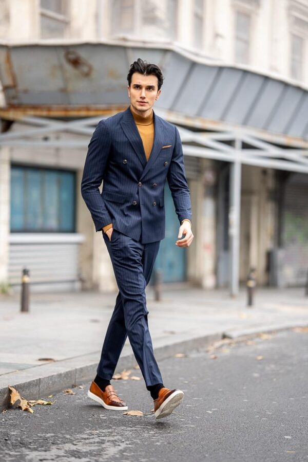 Navy Blue Suit - Image 3